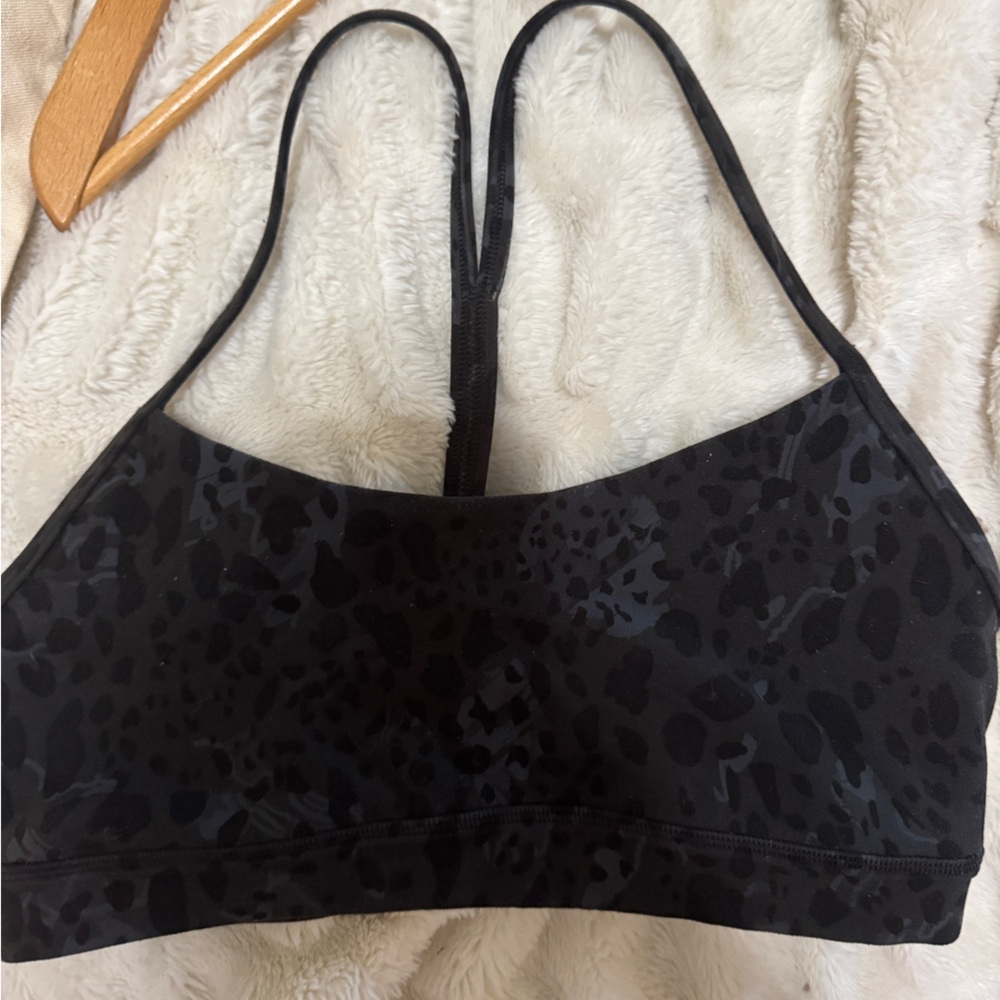 black leopard flow y lulu bra